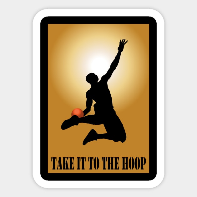 basketball Player Sticker by haizuladri78